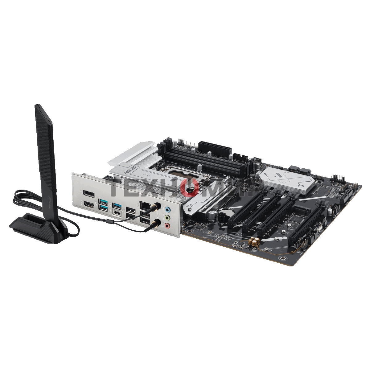 Материнская плата ASUS PRIME B860-PLUS WIFI, LGA 1851, Intel B860, 4xDDR5, 4xSATA, 2xM.2, 1xPCIe 5.0 x16, 4xPCIe 4.0 x16, 2xUSB-C, 4xUSB-A 3.2 Gen 1, 2xUSB-A 3.2 Gen 2, 1xHDMI, 1xDP, 1x2.5Gb LAN, 7.1, ATX