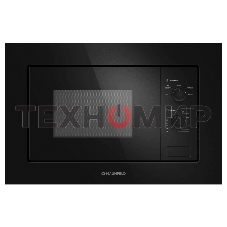 Микроволновая печь встраиваемая Maunfeld MBMO.20.1PGb2 черный, 20 л, 1250 Вт, переключатели - поворотный механизм