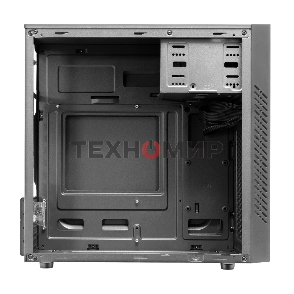 Компьютерный корпус Ginzzu D350 2хUSB 2.0,AU RGb w/o PSU