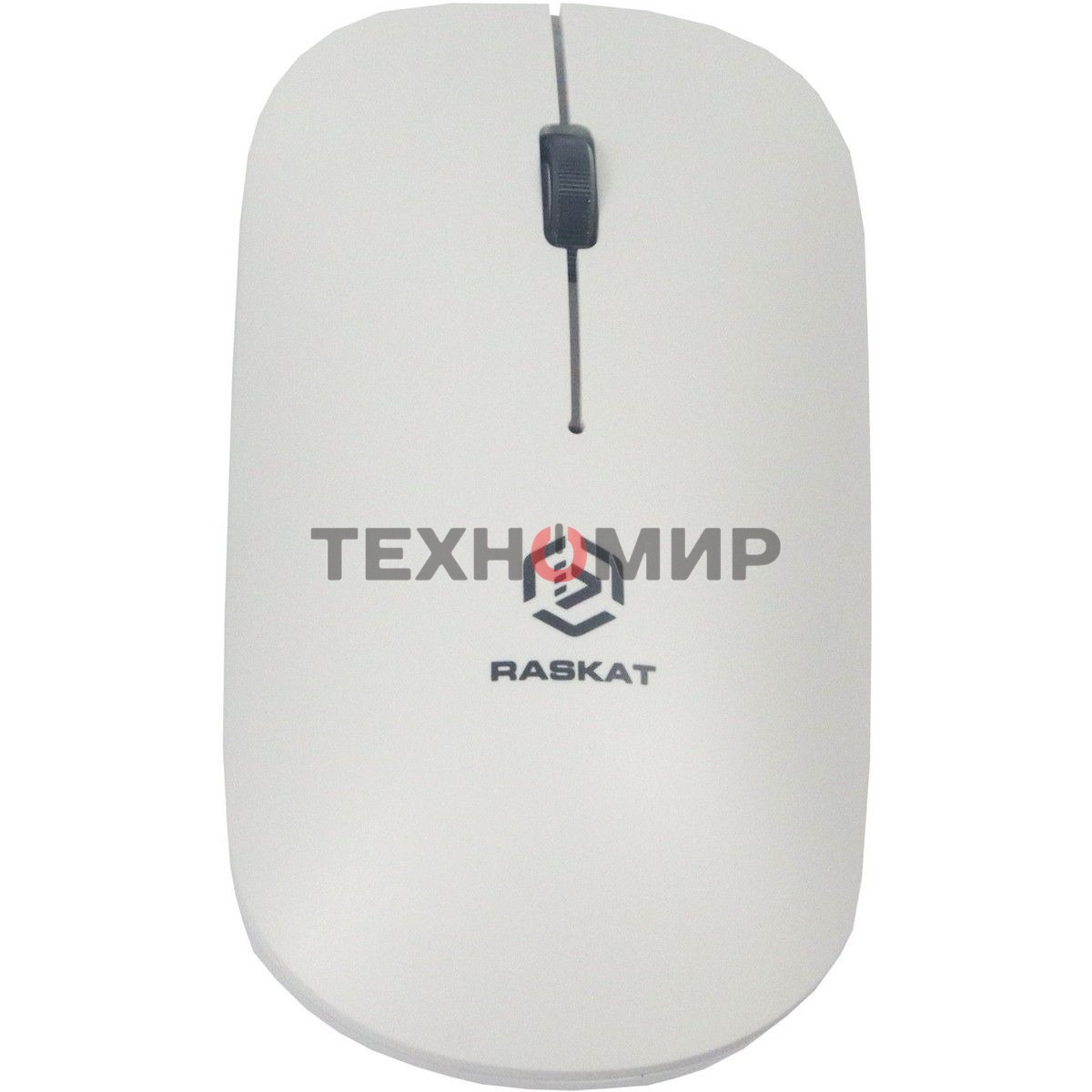 Мышь беспроводная Raskat M003WR белый, 2400 dpi, радиоканал, Bluetooth, USB, кнопки - 3