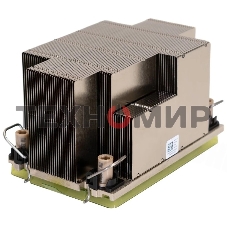 Радиатор процессора для сервера Dell 412-BBHD серебристый