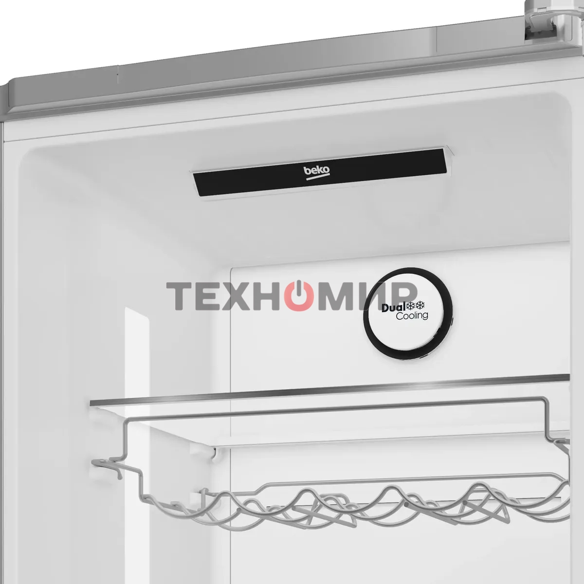 Холодильник Beko B5RCNK403ZXBR антрацит двухкамерный 257/100 л морозилка снизу, No Frost