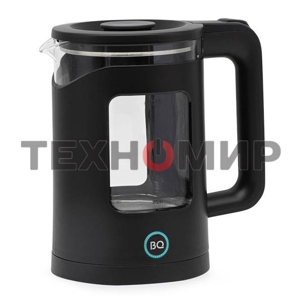 Чайник электрический BQ KT2000G черный. Мощность: 1500 Вт, Максимальный объем: 1.5 л