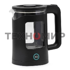 Чайник электрический BQ KT2000G черный. Мощность: 1500 Вт, Максимальный объем: 1.5 л