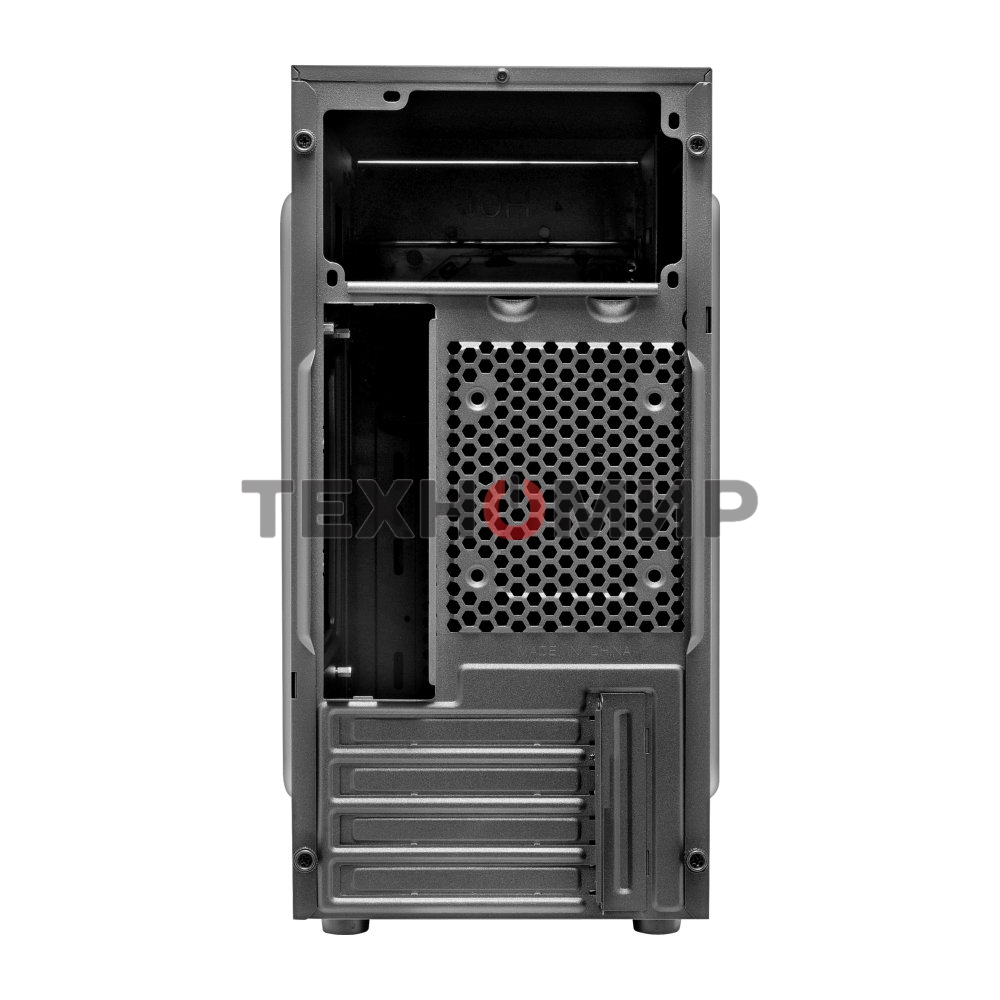 Компьютерный корпус Ginzzu D350 2хUSB 2.0,AU RGb w/o PSU