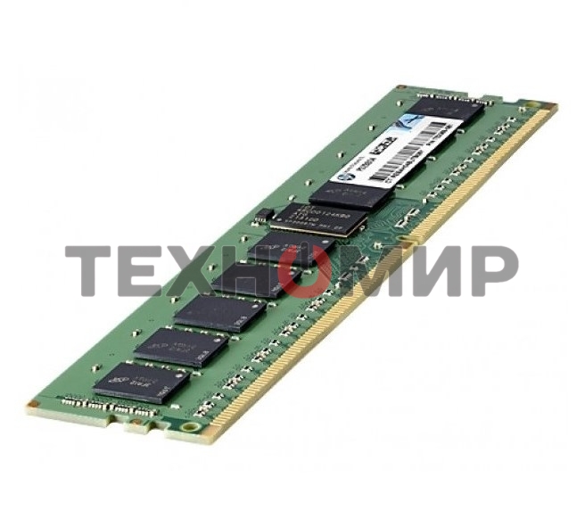 Оперативная память HPE, DDR3, 32GB (1x32 GB), 1866 MHz, CL13, ECC, RDIMM, радиатор, серый