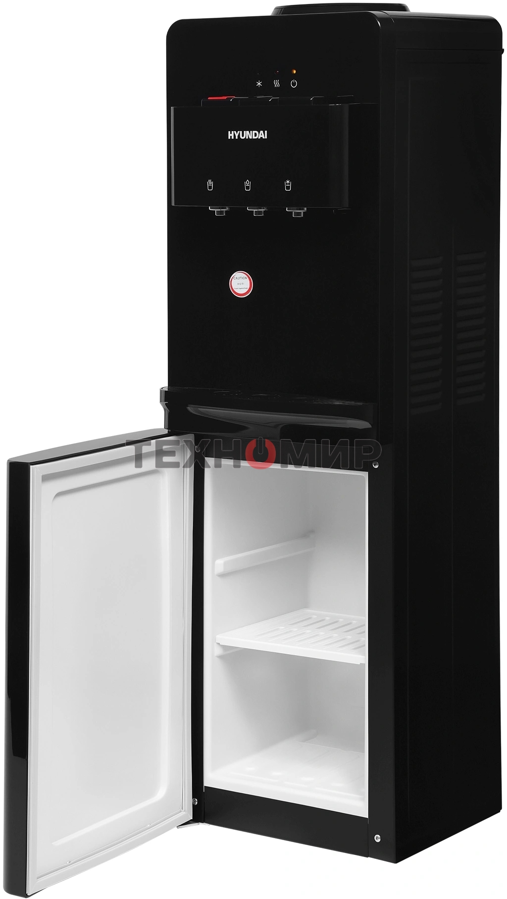 Кулер Hyundai H-WD2155E напольный, электронный, черный