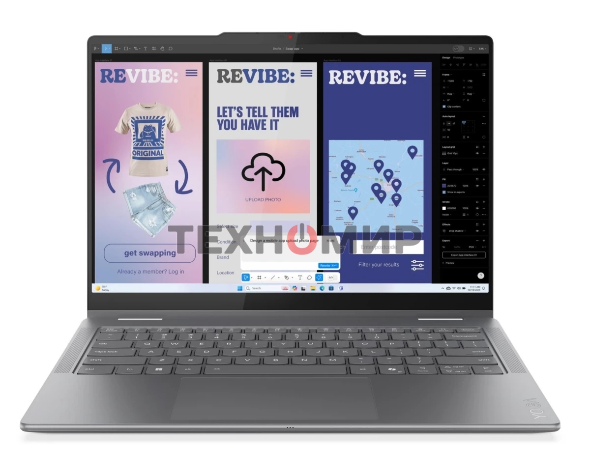 Ноутбук Lenovo Yoga 7 14ILL10 Core Ultra 7 256V 16Gb SSD512Gb Intel Arc 140V 14