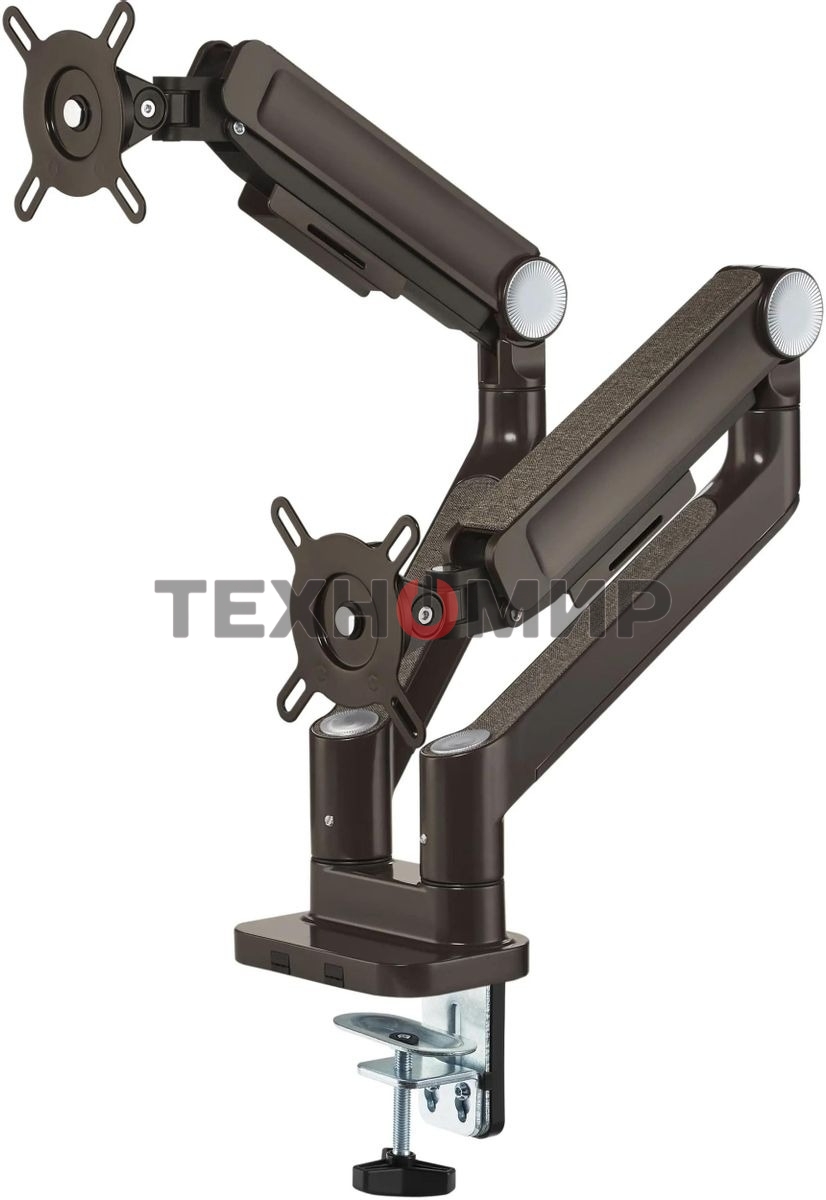 Кронштейн для мониторов Ultramounts UM733BR черный/коричневый 17