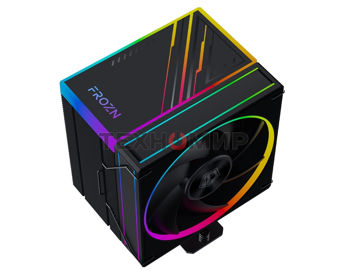 Кулер ID-Cooling Frozn A610 ARGb черный 120мм алюминий/медь 2000rpm 30db 4-pin 250W 155мм