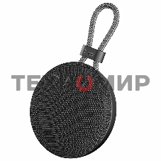 Портативная колонка круглая HOCO BS60, черный