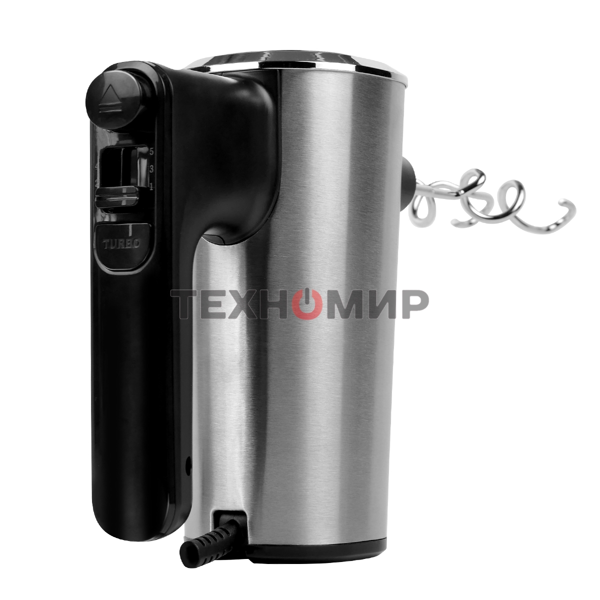 Миксер Centek CT-1101 черный/серебристый