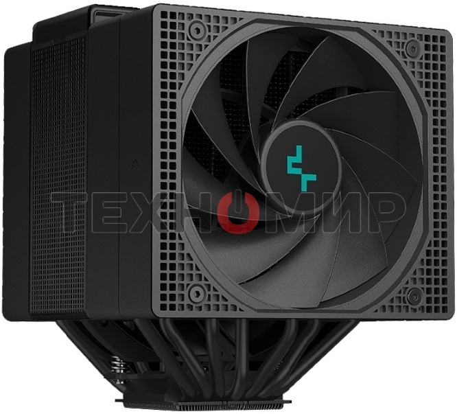 Кулер для процессора DEEPCOOL ASSASSIN IV VC VISION черный, 120 мм, алюминий/медь, 1800 об/мин, 29.3 дБ, 4 pin, 300 Вт, 172 мм