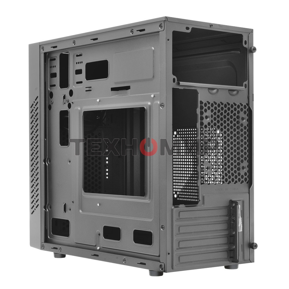 Компьютерный корпус Ginzzu D350 2хUSB 2.0,AU RGb w/o PSU