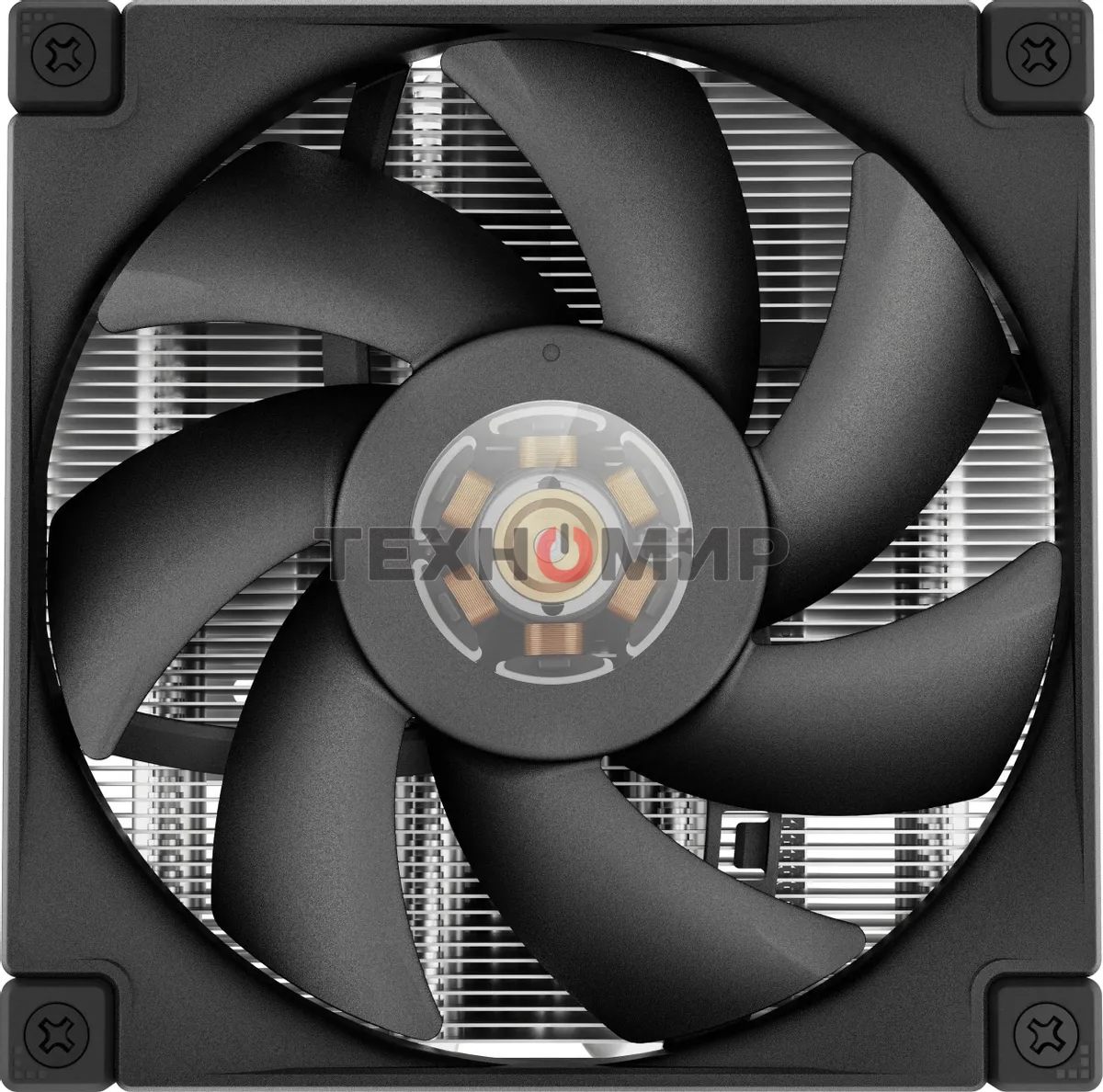 Кулер для процессора DEEPCOOL AN400, 92 мм, алюминий/медь, 2950 об/мин, 23.2 дБ, 4 pin, 150 Вт, 52.5 мм