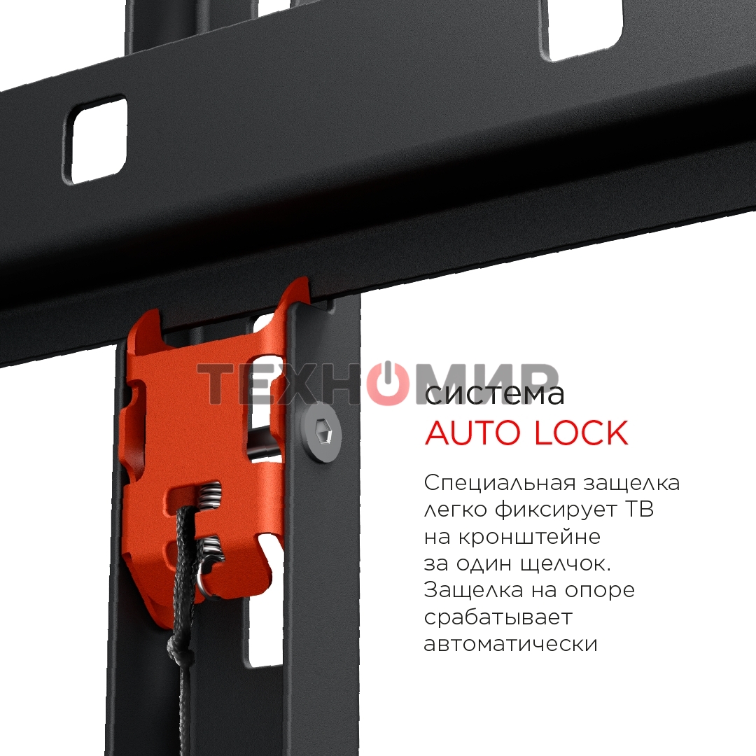 Кронштейн для телевизора Holder LCD-F8601-B черный 55