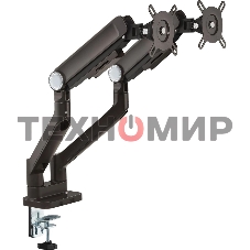 Кронштейн для мониторов Ultramounts UM733BR черный/коричневый 17