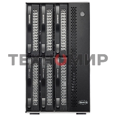 Сетевое хранилище TerraMaster D6-320 DAS tower/JBOD,RAID0,1/up to 2 SATA(3,5' or 2,5')/1xUSB3.2 Type-C gen2/1xPS/1YW