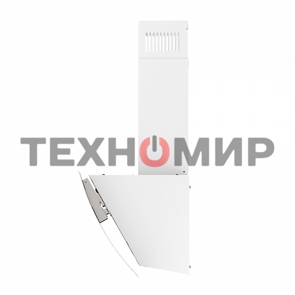 Вытяжка каминная Elikor Wave WH 60 белый, 60 см, 750 куб. м/ч, 56 дБ