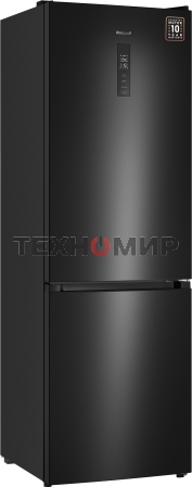 Холодильник Weissgauff WRK 2000 Total NoFrost Inverter Black черный двухкамерный 240/95л морозилка снизу