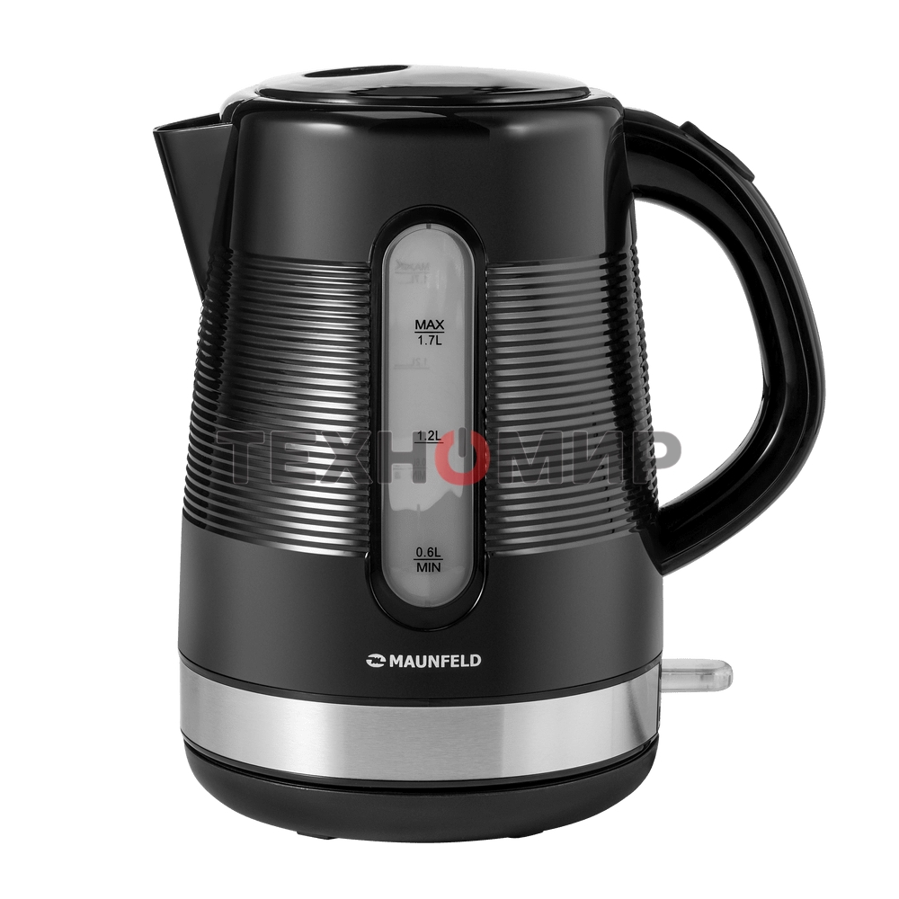 Чайник электрический Maunfeld MGK-631B 2200 Вт, 1.7 л, черный