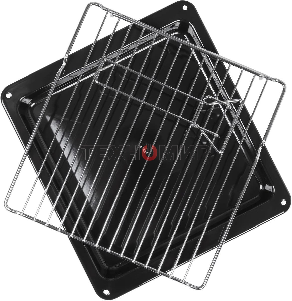 Шкаф духовой электрический Maunfeld EOEC516BG, встраиваемый, 51л, дверца с 2 стеклами, бежевый