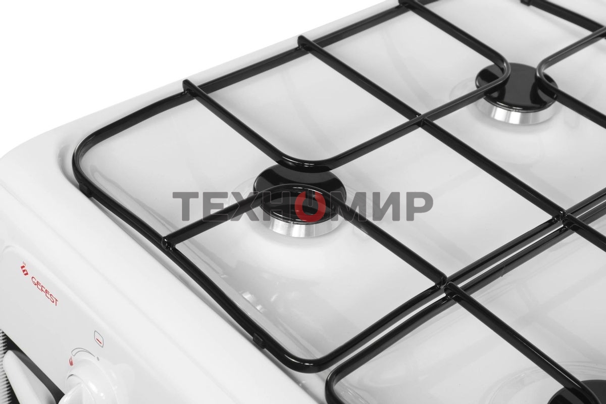 Плита газовая Gefest ПГ 1200-С7 К38 белый, конфорок 4 шт, духовка 63 л, 60 см x 85 см x 60 см