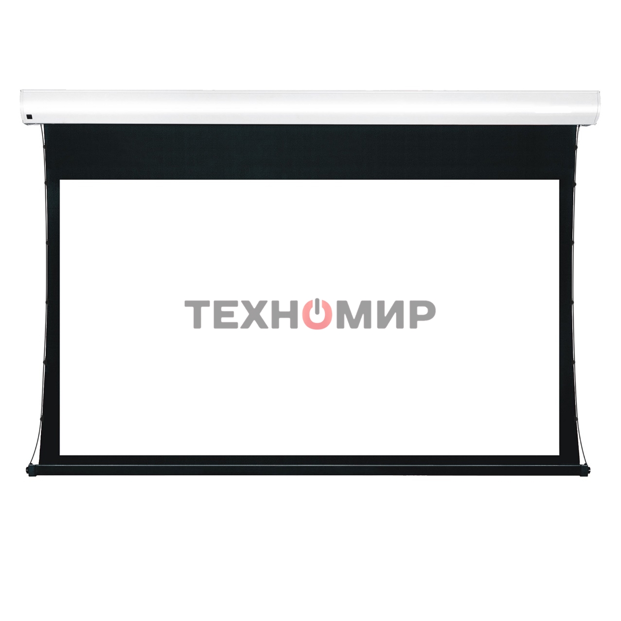 Экран для проектора S'OK Apollo SGPSMT-332x187PS бокового натяжения, ПВХ, белый корпус