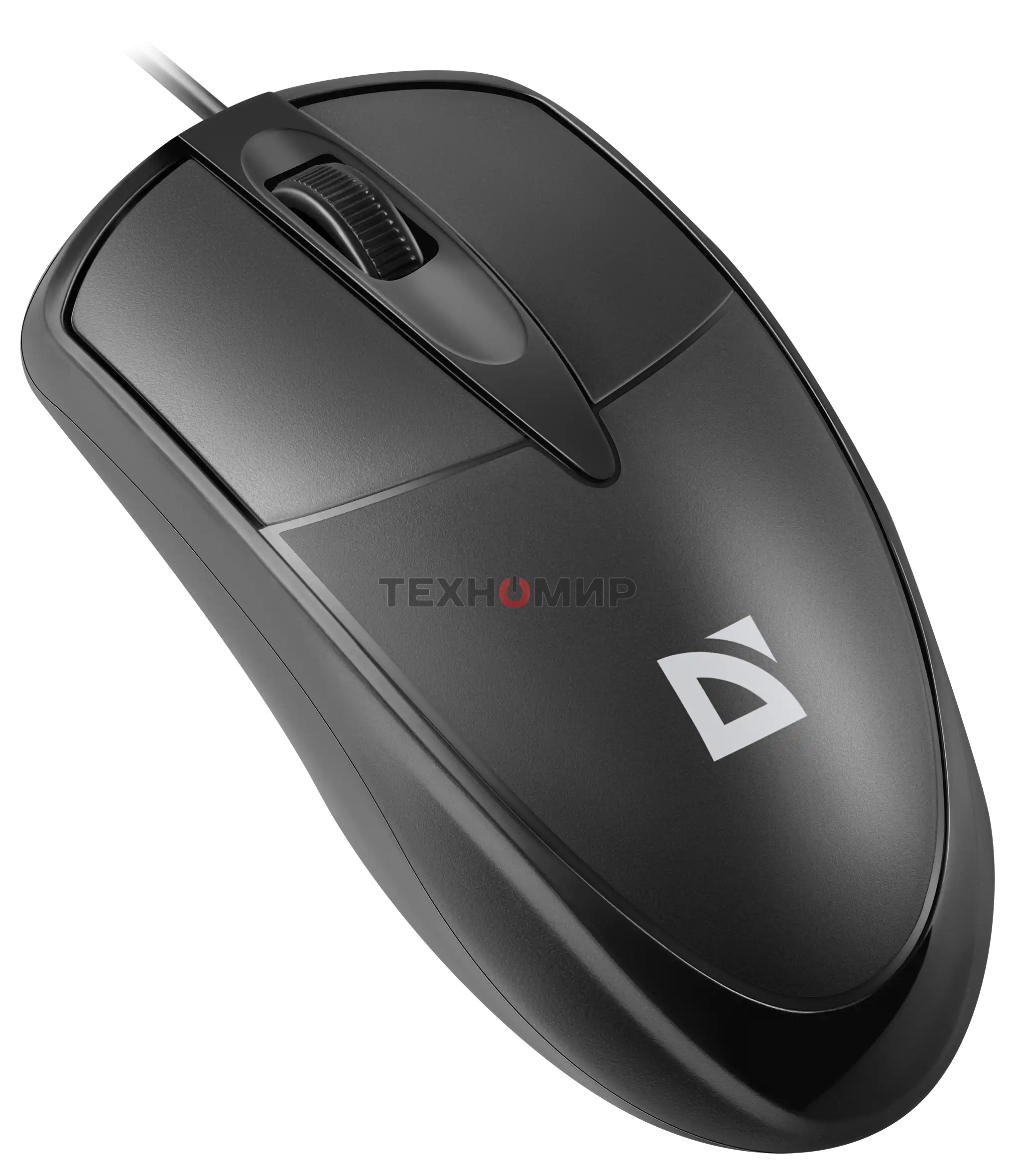 Мышь проводная Defender Trace MB-989 черный, 1000 dpi, USB, кнопки - 3