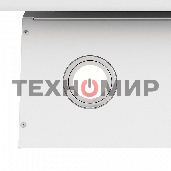 Вытяжка каминная Elikor Wave WH 60 белый, 60 см, 750 куб. м/ч, 56 дБ