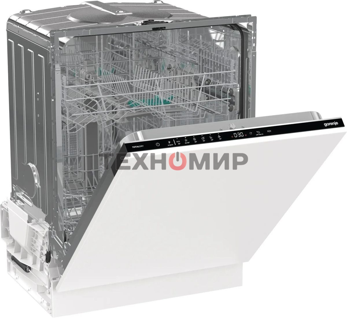 Встраиваемая посудомоечная машина Gorenje GV642D90, черный, 59.8 см, 14 компл., 45 дБ, класс A+++
