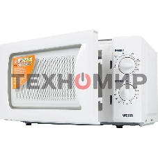 Микроволновая печь Mystery MMW-2009G белый, 20 л, 700 Вт, переключатели - поворотный механизм