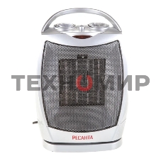 Тепловентилятор Ресанта ТВК-2, серебристый, 900/1800 Вт, 18 м2, термостат, поворот корпуса 67/2/4