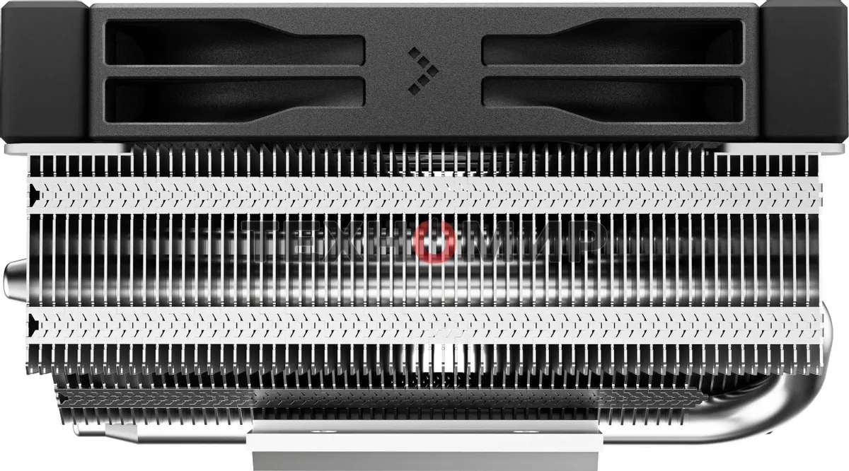 Кулер для процессора DEEPCOOL AN400, 92 мм, алюминий/медь, 2950 об/мин, 23.2 дБ, 4 pin, 150 Вт, 52.5 мм