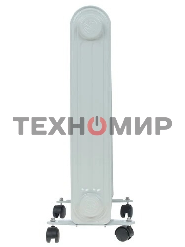 Обогреватель масляный Neoclima NC 9311, белый/черный, 2500 Вт, 25 м2, термостат