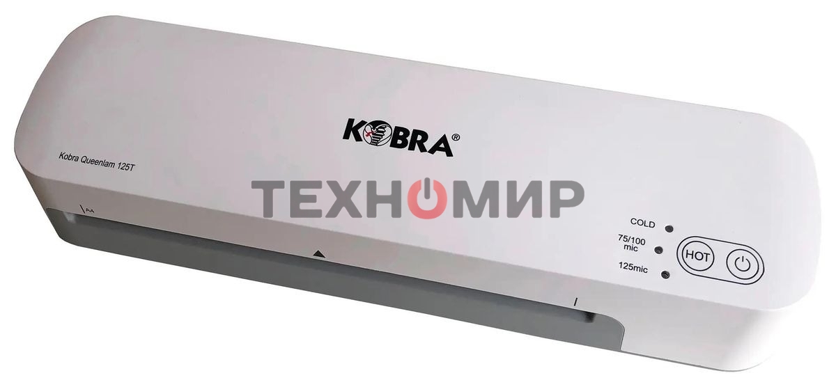 Ламинатор Kobra Queenlam 125 T A4 (75-125мкм) 42см/мин (2вал.) хол.лам. лам.фото реверс