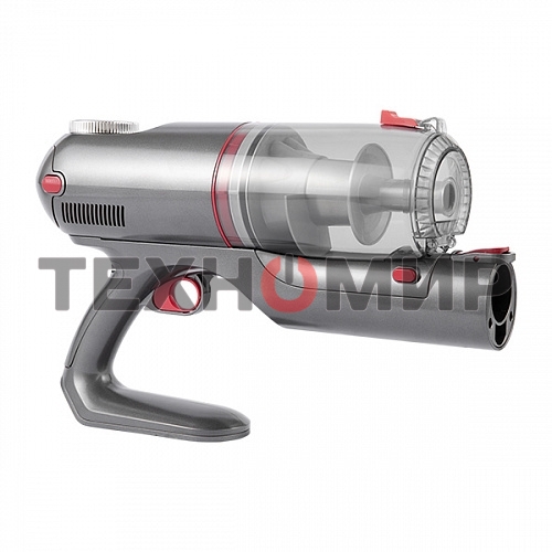 Беспроводной пылесос BQ VCA0102H серый/синий, питание от аккумулятора, 50 Вт, уборка сухая, пылесборник 0,45 л, работа от АКБ max 45 мин.