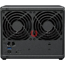 Сетевое хранилище Synology DiskStation DS925+ черный (AMD Ryzen V1500B/4Gb/4 pcs (3.5