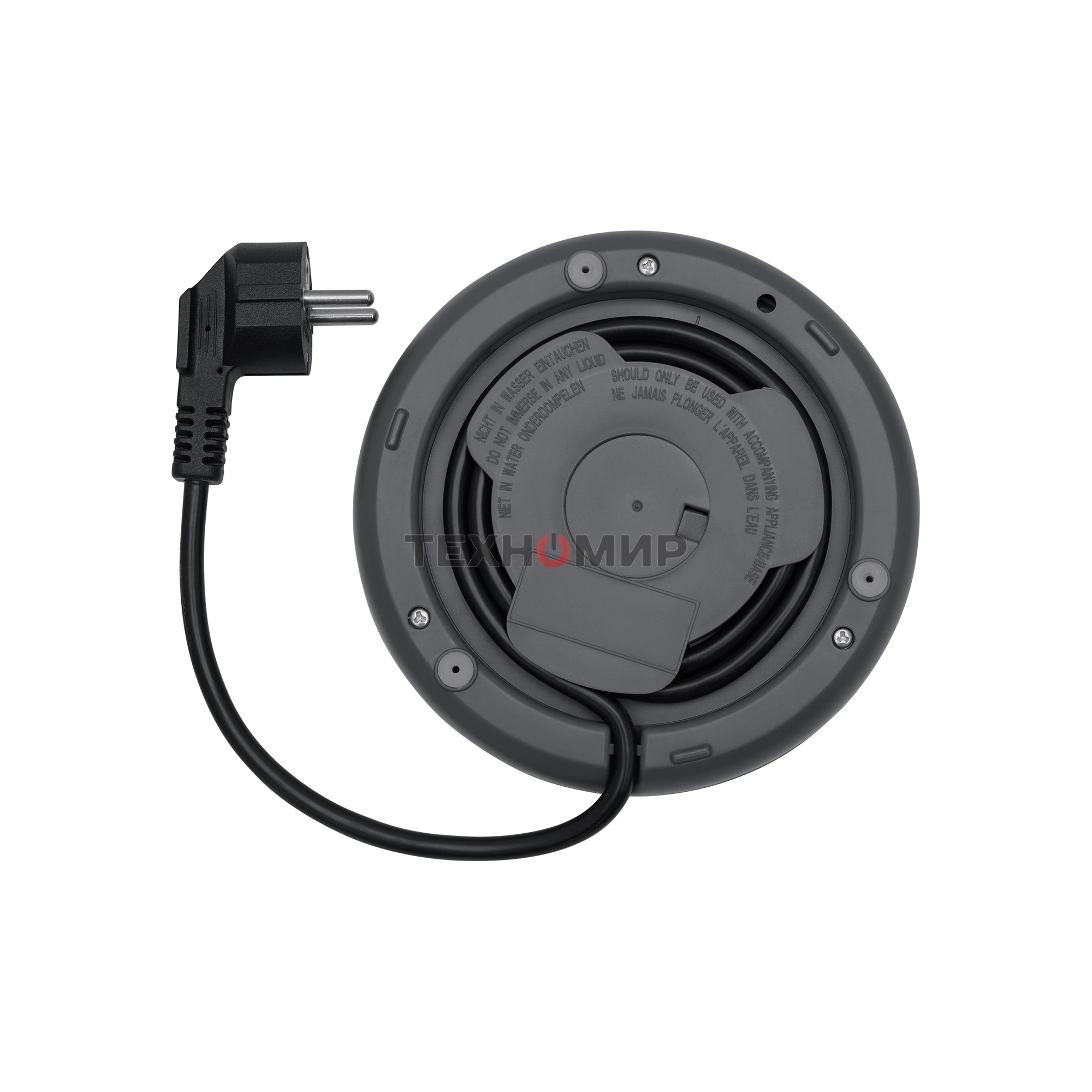 Чайник электрический Polaris PWK-1746СA серый, 1.7 л, ВЕРХ. ЗАЛИВ, нерж.