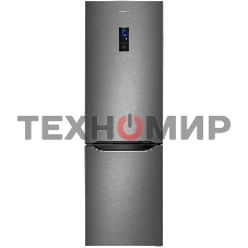 Холодильник Maunfeld MFF187NFIX10 нержавеющая сталь двухкамерный 232/98л морозилка снизу