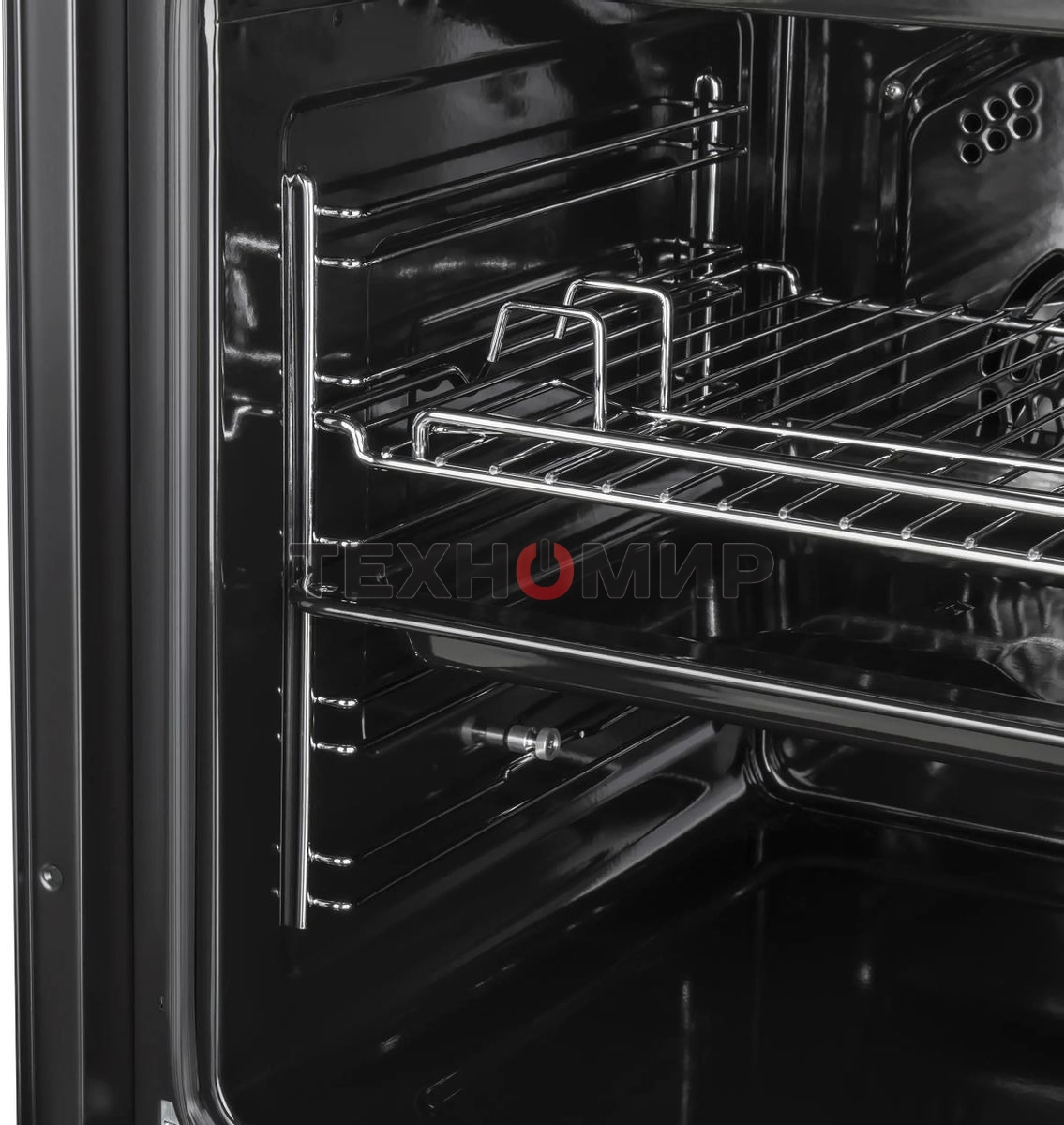 Шкаф духовой электрический Maunfeld EOEC516BG, встраиваемый, 51л, дверца с 2 стеклами, бежевый