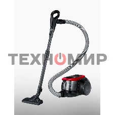 Пылесос Samsung VC18M2130SR/EV красный, 380/1800 Вт, уборка сухая, пылесборник контейнер, 1.5 л