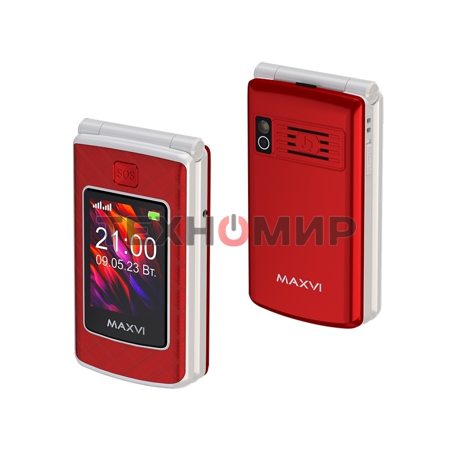 Мобильный телефон Maxvi E28 красный