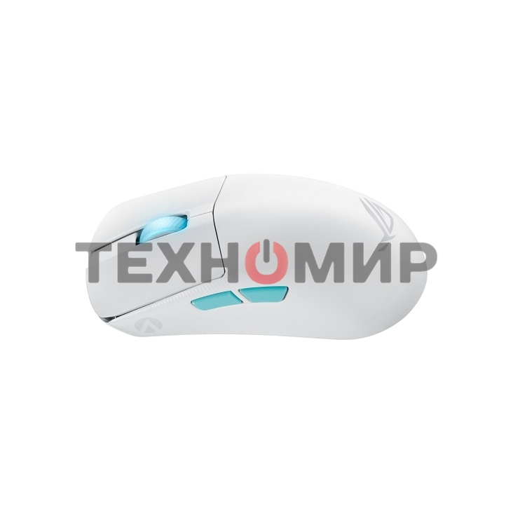 Мышь беспроводная/проводная ASUS ROG Harpe Ace Aim Lab Edition белый, 36000 dpi, радиоканал, Bluetooth, USB, кнопки - 5