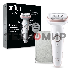 Электрический эпилятор BRAUN SES9-000 розовое золото/белый