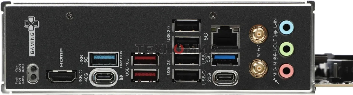 Материнская плата MSI X870E GAMING PLUS WIFI, AM5, AMD X870E, 4xDDR5, 4xSATA, 3xM.2, 1xPCIe 5.0 x16, 1xPCIe 4.0 x4, 2xPCIe 3.0 x1, 1xHDMI, 1xUSB Type-C, 1x5Gb LAN, Wi-Fi 7, Bluetooth 5.4, 2xUSB-C 20Gbps, 1xUSB-C 40Gbps, 2xUSB-A 5Gbps, 2xUSB-A 10Gbps, 4xUS