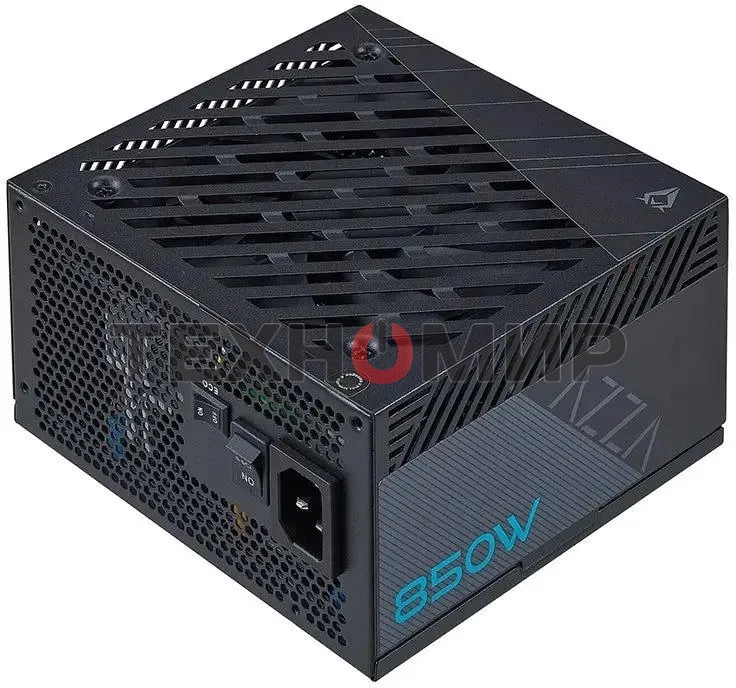 Блок питания Azza PSAZ-850G, 850Вт, 80 PLUS Gold, 120мм, модульный, черный