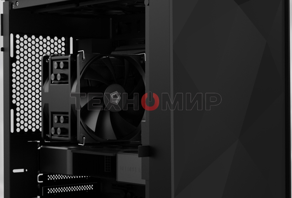 Кулер для процессора ID-COOLING SE-214-XT PLUS черный 120мм алюминий/медь 1800rpm 35.2db 4-pin 200W 150мм