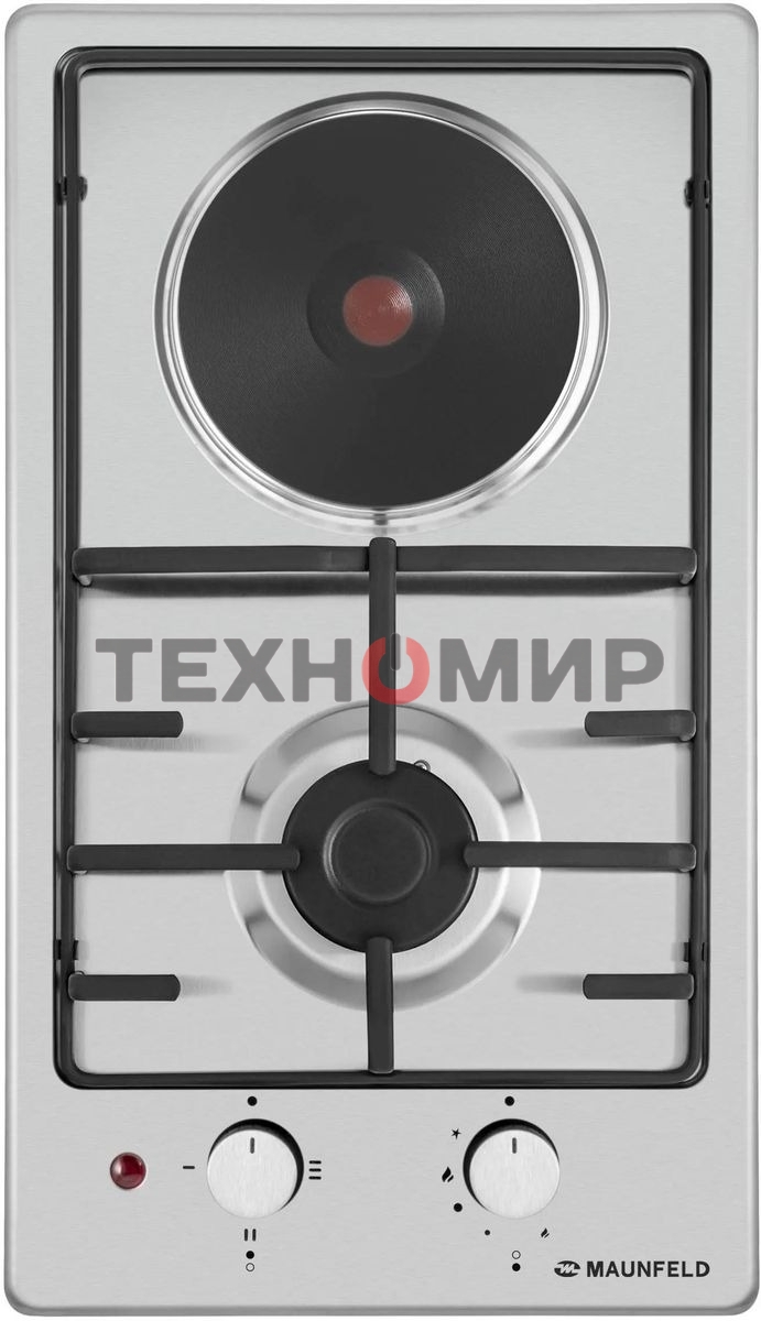 Комбинированная варочная панель (электрическая+газовая) Maunfeld EEHS.32.3ES.KG