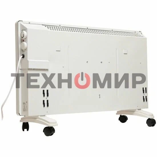 Конвектор электрический Oasis KM-15 белый, 1500 Вт, 20 м2, термостат